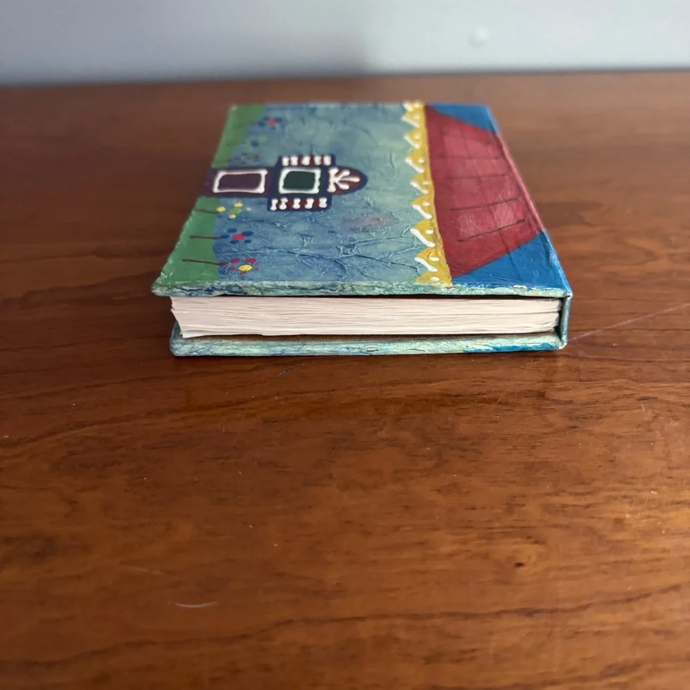 Dominican Folk Art Journal Blank Notebook‎ Colorful Abstract